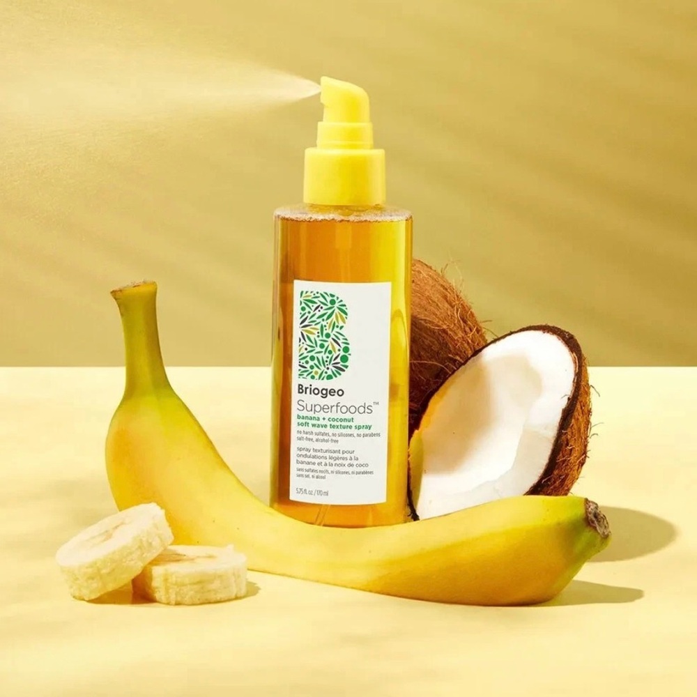 Briogeo Superfoods Banana Coconut Soft Waves Textured Spray 5.75oz